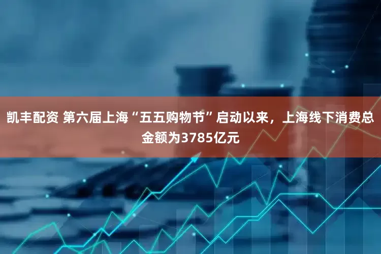凯丰配资 第六届上海“五五购物节”启动以来，上海线下消费总金额为3785亿元